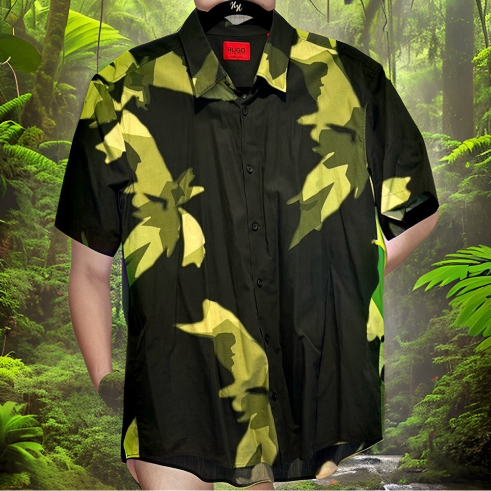 NEW & UNWORN - Hugo Boss short-sleeved shirt - unused film shoot spare